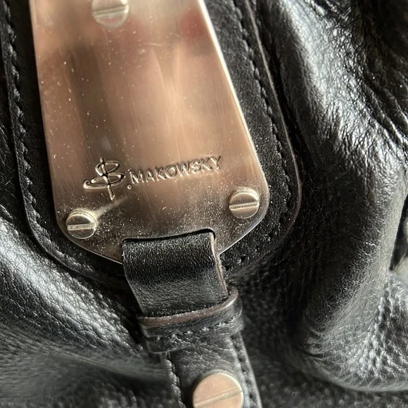 BMakowsky black leather bag - Picture 3 of 4